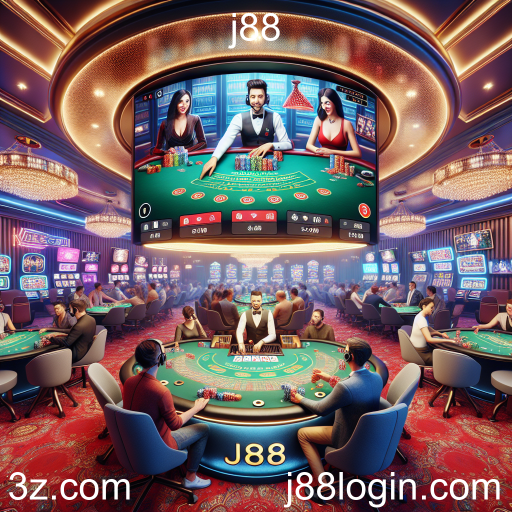 Explore a Emoção do Cassino Ao Vivo no j88